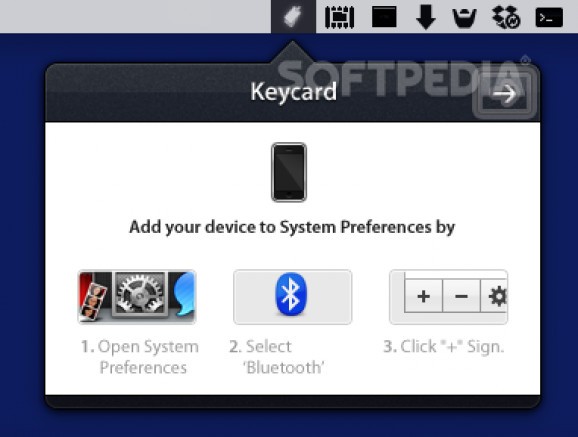 Keycard screenshot