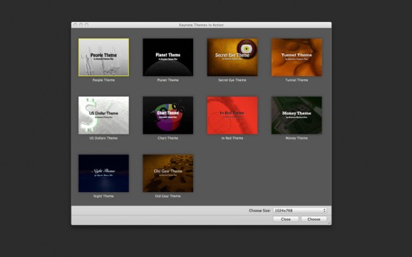 Video Themes for Keynote screenshot