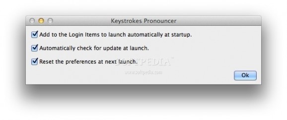 Keystrokes Pronouncer screenshot