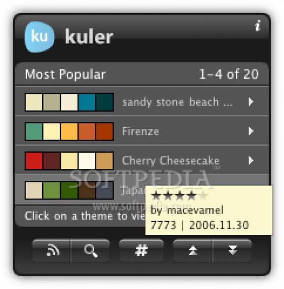 Kuler screenshot