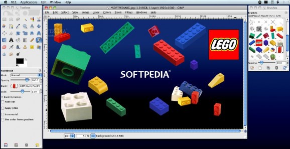 LEGO Gimp Brush Pack screenshot