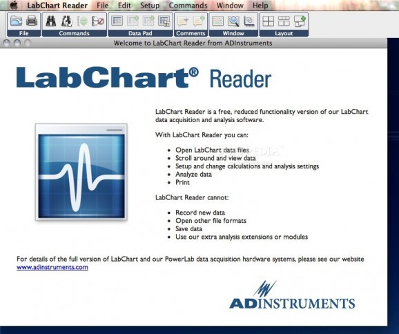 LabChart Reader screenshot