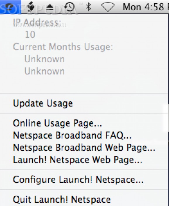 Launch! Netspace screenshot