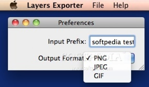 Layers Exporter screenshot