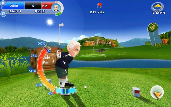 Lets Golf 2 HD screenshot