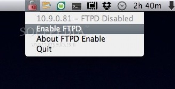 Lion FTPD Enable screenshot