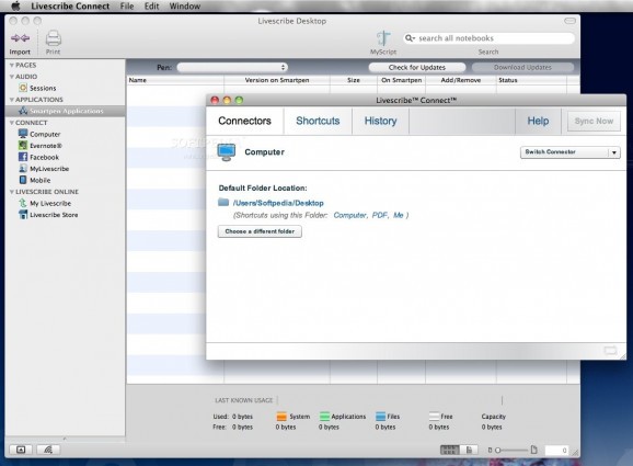 Livescribe Desktop screenshot