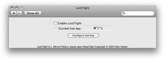 LockTight screenshot
