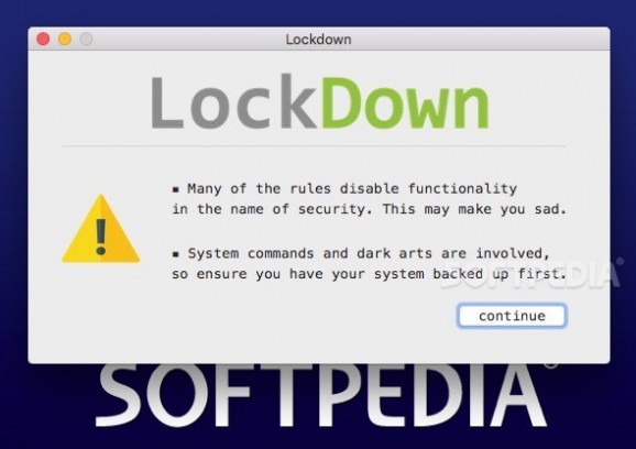 Lockdown screenshot