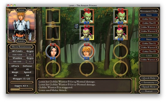 Loren The Amazon Princess screenshot