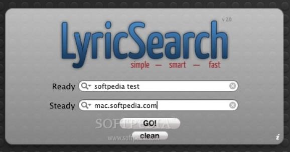 LyricSearch Widget screenshot