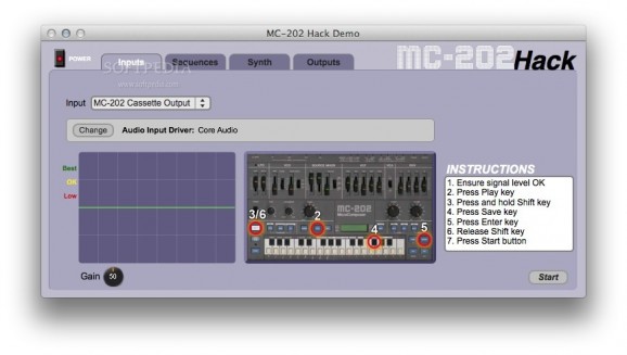MC-202 Hack screenshot