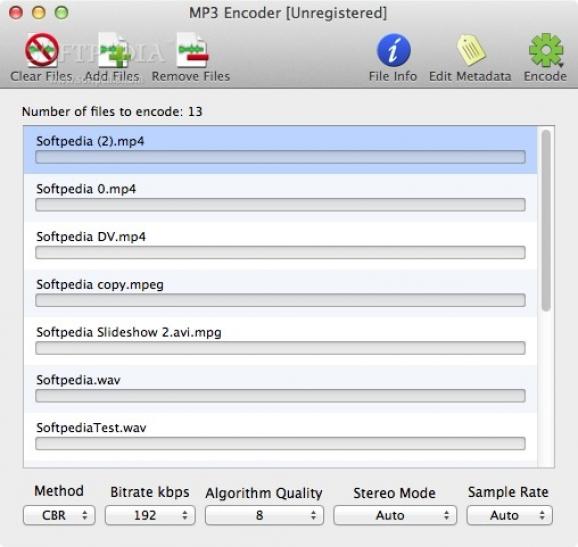 MP3 Encoder screenshot