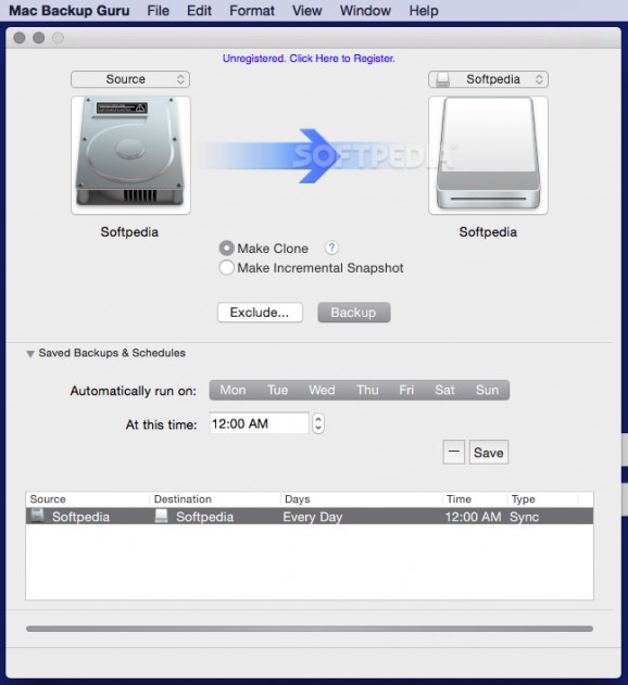 Mac Backup Guru screenshot