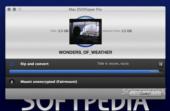 Mac DVDRipper Pro screenshot