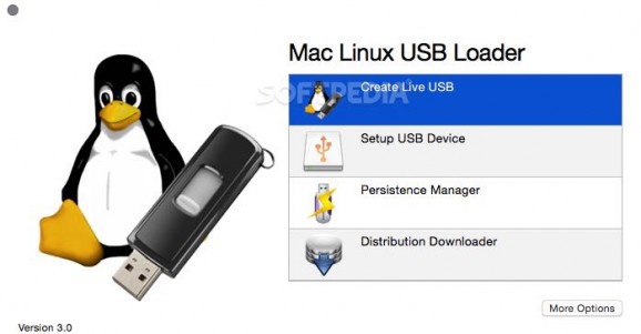 Mac Linux USB Loader screenshot
