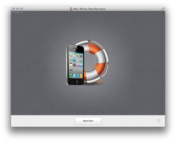 Mac iPhone Data Recovery screenshot
