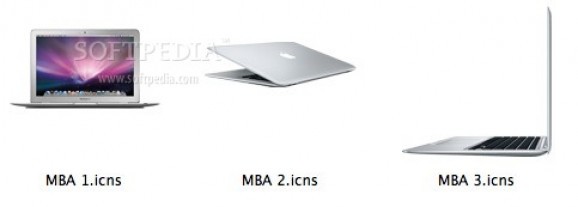 MacBook Air Icons screenshot