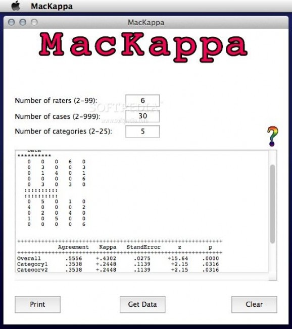 MacKappa screenshot