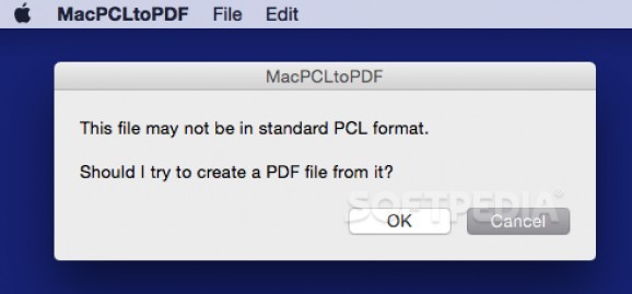 MacPCLtoPDF screenshot