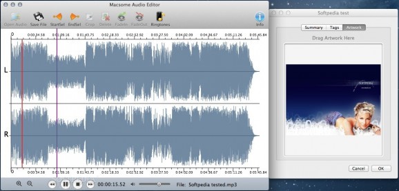 Macsome Audio Editor screenshot