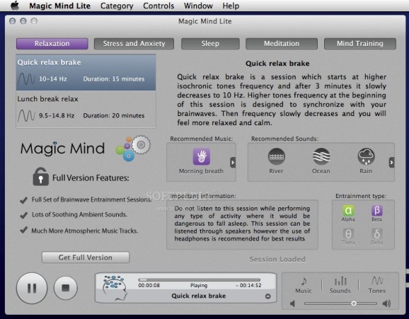 Brainwave Studio screenshot