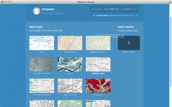 Mapbox Studio screenshot