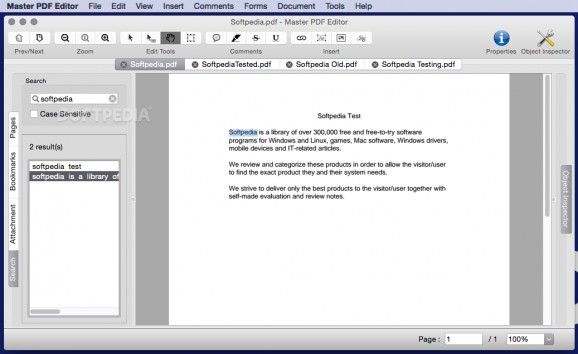 Master PDF Editor screenshot
