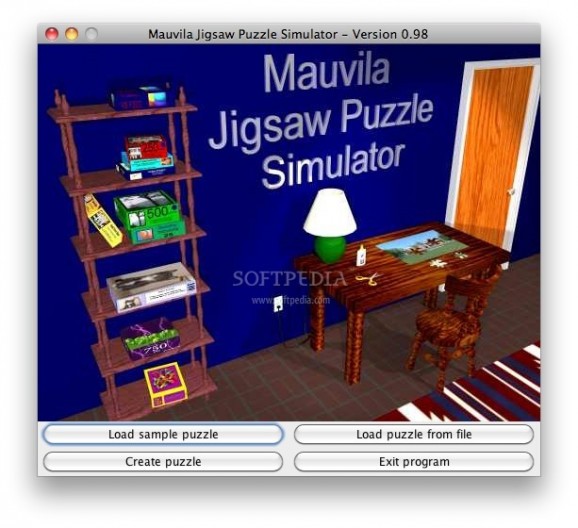 Mauvila Jigsaw Puzzle Simulator screenshot