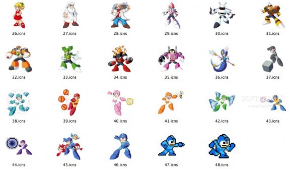 Mega Man 9 Icons screenshot