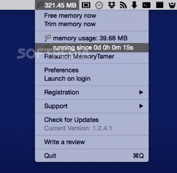 MemoryTamer screenshot
