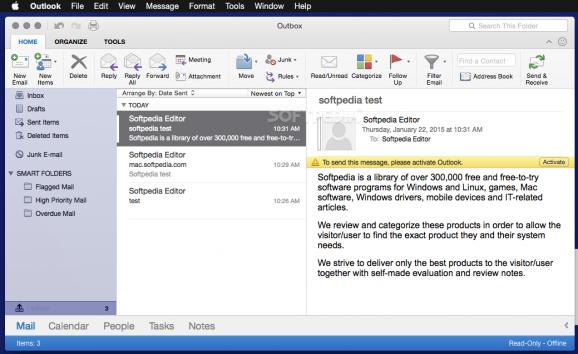 Microsoft Outlook screenshot