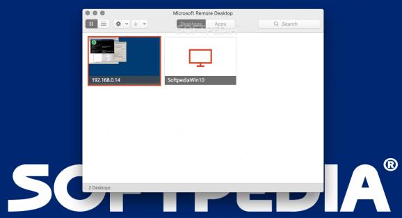 Microsoft Remote Desktop screenshot