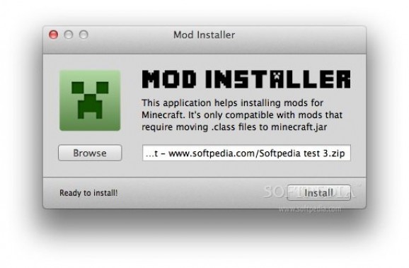 Minecraft Mod Installer screenshot