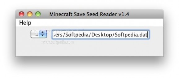 Minecraft Save Seed Reader screenshot
