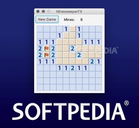 MinesweeperFX screenshot