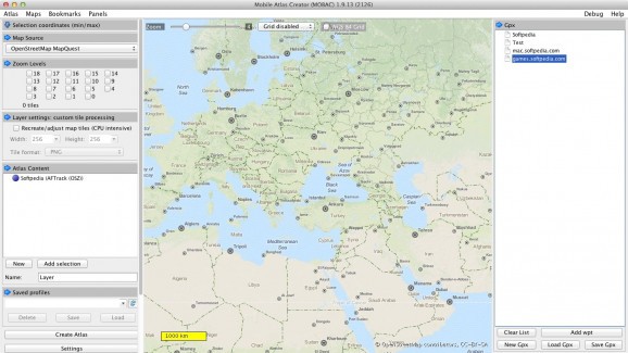 Mobile Atlas Creator screenshot