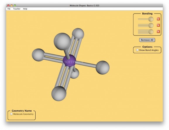 Molecule Shapes: Basics screenshot