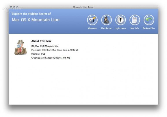 Mountain Lion Secret screenshot