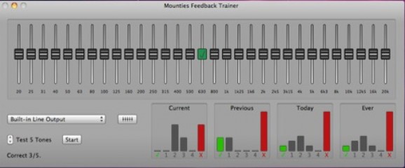 Mounties Feedback Trainer screenshot