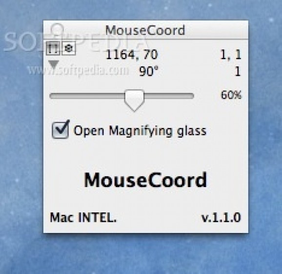 MouseCoord screenshot