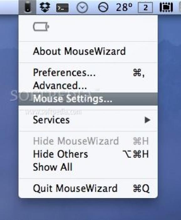 MouseWizard screenshot