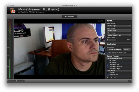 MovieStreamer HLS screenshot