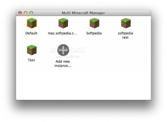 Multi Minecraft Manager screenshot