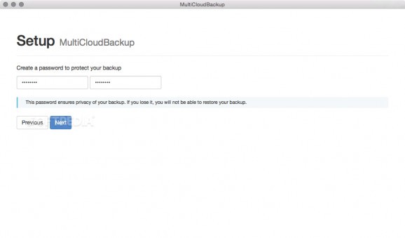MultiCloudBackup screenshot