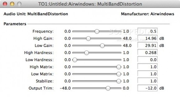 MultibandDistortion screenshot