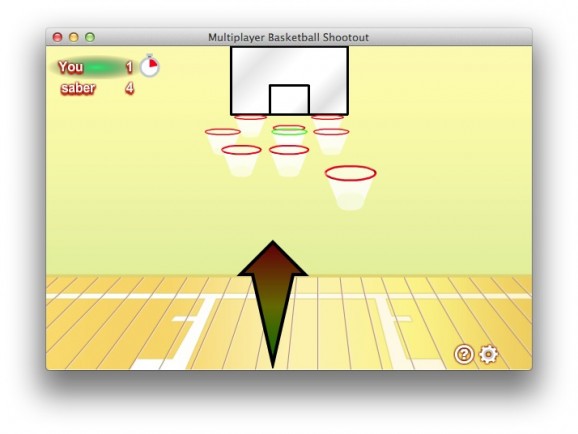 Multiplayer Basketball Shootout screenshot