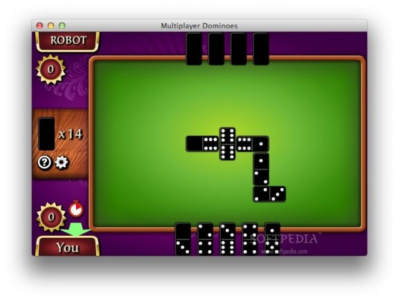 Multiplayer Dominoes screenshot