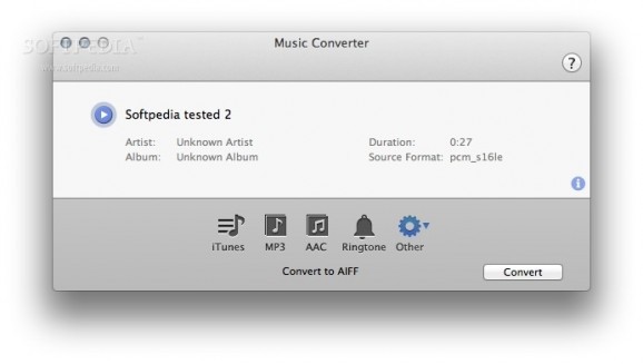 Music Converter screenshot