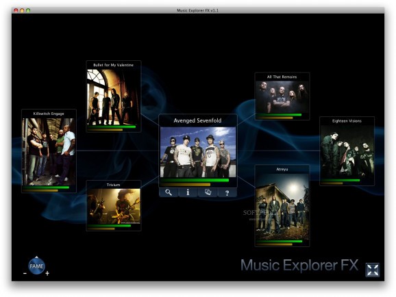 Music Explorer FX screenshot